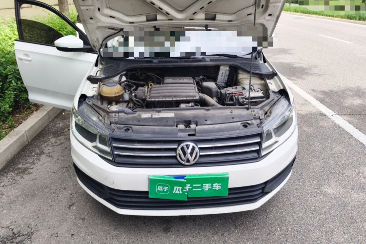 Used Volkswagen Santana 2019 1.5L Automatic Fashion Edition China VI Engine Bay