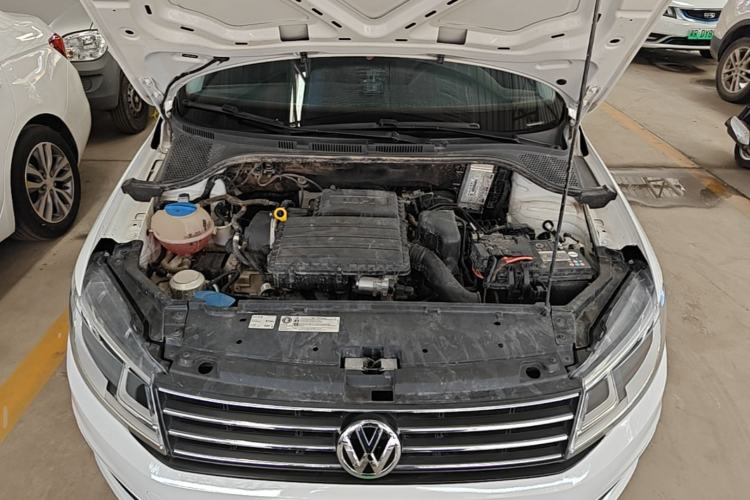 Used Volkswagen Santana 2019 1.5L Automatic Comfort Edition China VI Standard Engine Bay