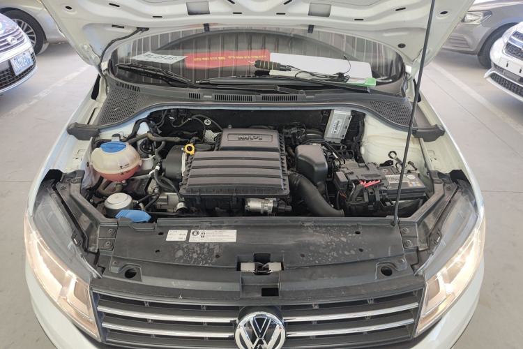 Used Volkswagen Santana 2019 1.5L Manual Fashion Edition China VI Standard Engine Bay