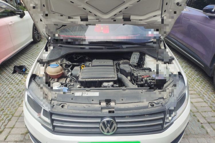 Used Volkswagen Santana 2019 1.5L Automatic Fashion Edition China VI Engine Bay