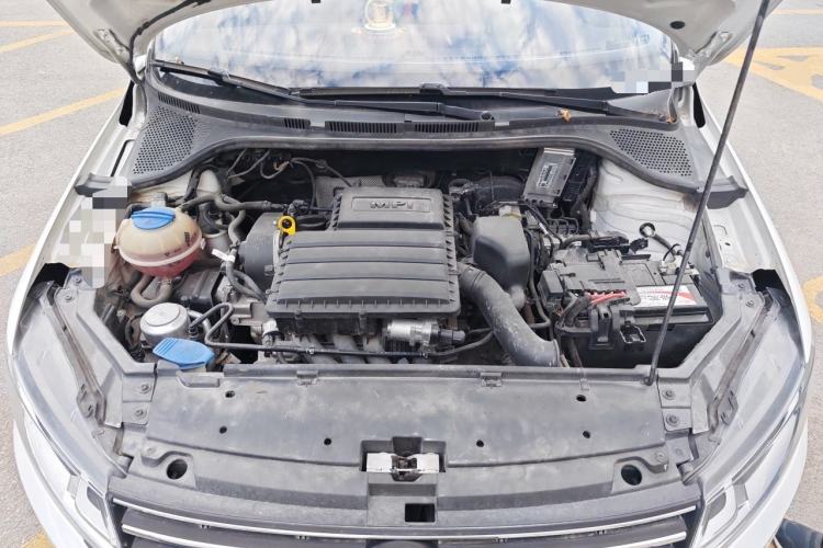 Used Volkswagen Santana 2019 1.5L Automatic Fashion Edition China VI Engine Bay