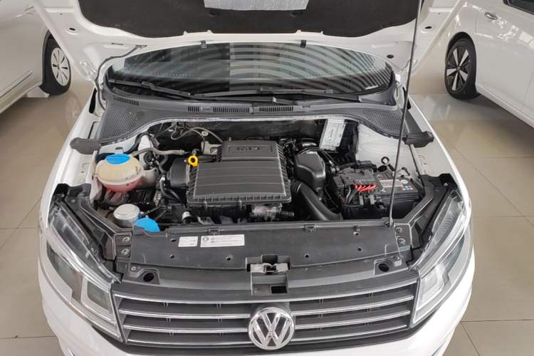 Used Volkswagen Santana 2019 1.5L Automatic Comfort Edition China VI Standard Engine Bay