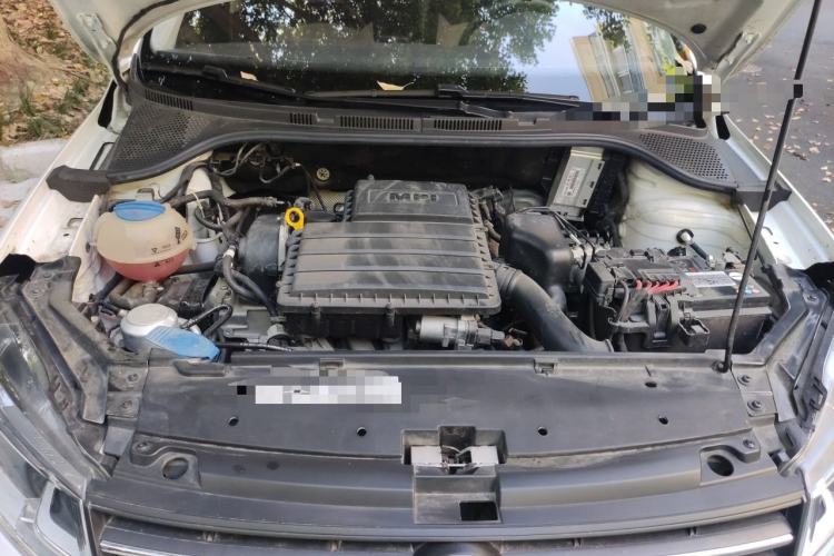 Used Volkswagen Santana 2019 1.5L Manual Fashion Edition China VI Standard Engine Bay
