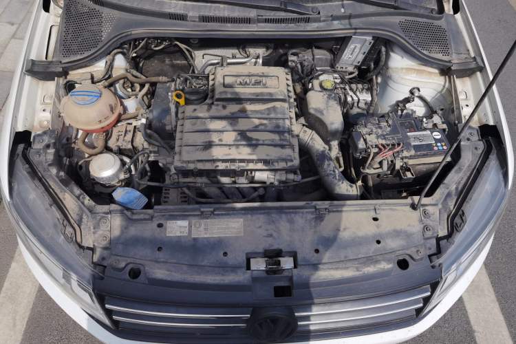 Used Volkswagen Santana 2019 1.5L Manual Fashion Edition China VI Standard Engine Bay