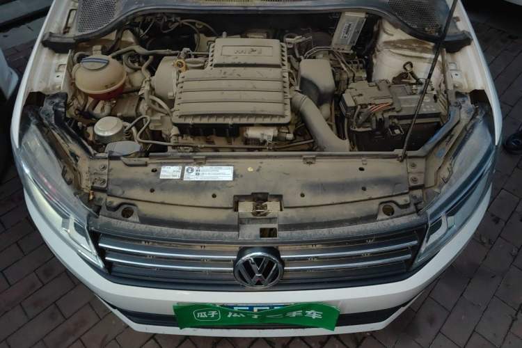 Used Volkswagen Santana 2019 1.5L Manual Fashion Edition China VI Standard Engine Bay