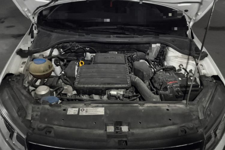 Used Volkswagen Santana 2019 1.5L Automatic Comfort Edition China VI Standard Engine Bay