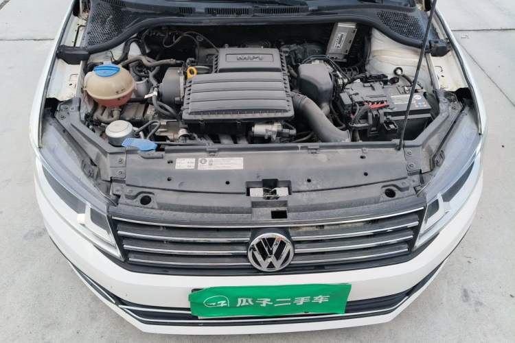 Used Volkswagen Santana 2019 1.5L Automatic Fashion Edition China VI Engine Bay