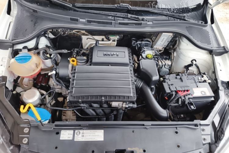 Used Volkswagen Santana 2019 1.5L Manual Fashion Edition China VI Standard Engine Bay
