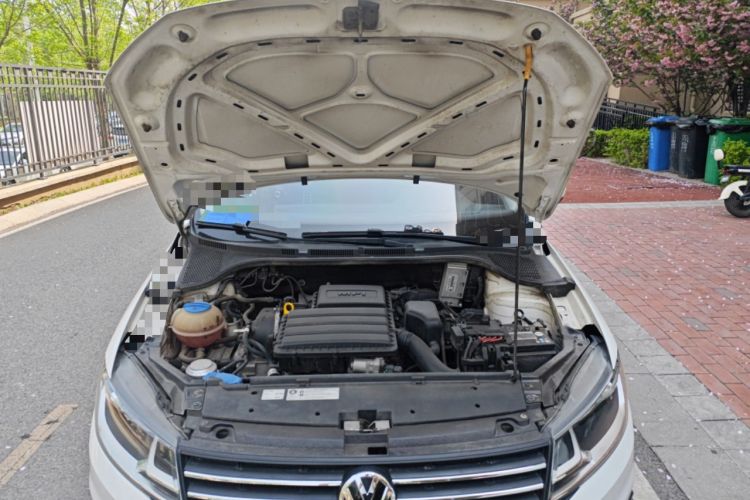 Used Volkswagen Santana 2019 1.5L Manual Fashion Edition China VI Standard Engine Bay