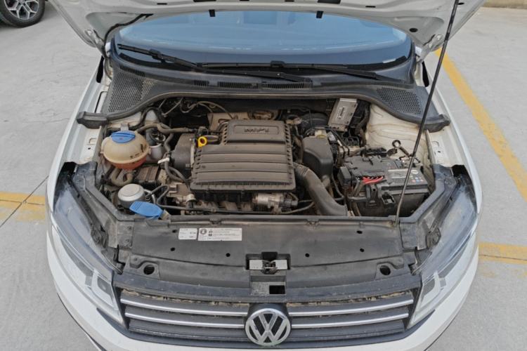 Used Volkswagen Santana 2019 1.5L Automatic Fashion Edition China VI Engine Bay