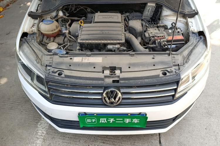 Used Volkswagen Santana 2019 1.5L Automatic Fashion Edition China VI Engine Bay