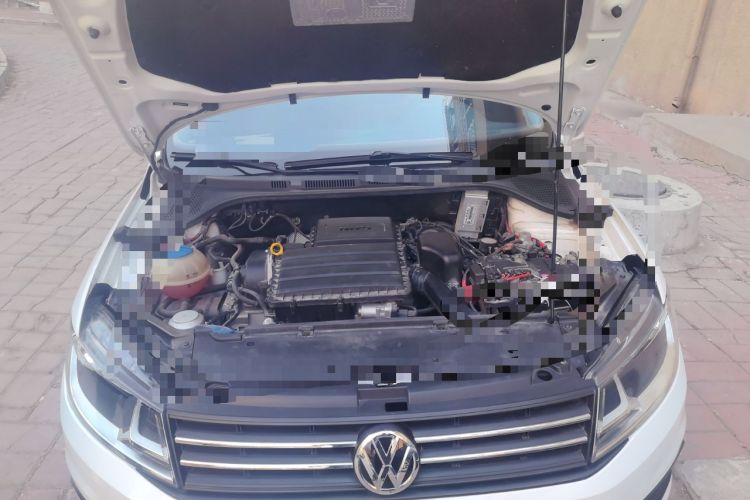 Used Volkswagen Santana 2019 1.5L Manual Fashion Edition China VI Standard Engine Bay