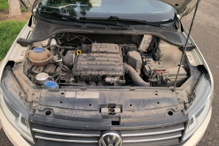 Used Volkswagen Santana 2019 1.5L Manual Fashion Edition China VI Standard Engine Bay