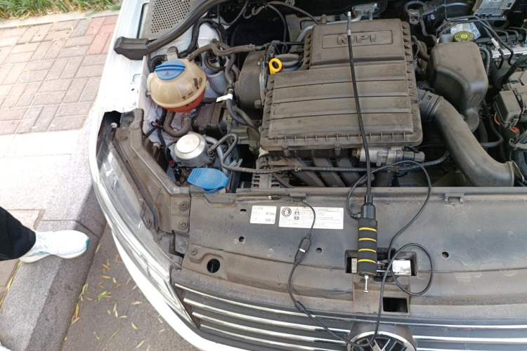 Used Volkswagen Santana 2019 1.5L Automatic Comfort Edition China VI Standard Engine Bay Right