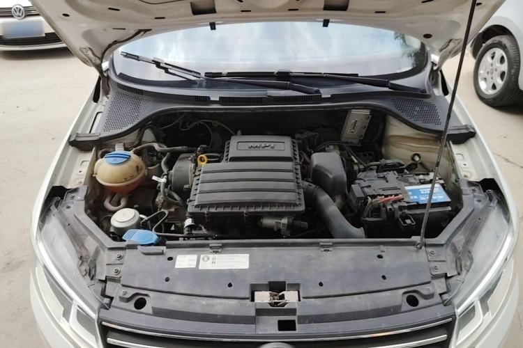 Used Volkswagen Santana 2019 1.5L Automatic Comfort Edition China VI Standard Engine Bay