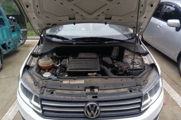 Used Volkswagen Santana 2019 1.5L Manual Fashion Edition China VI Standard Engine Bay