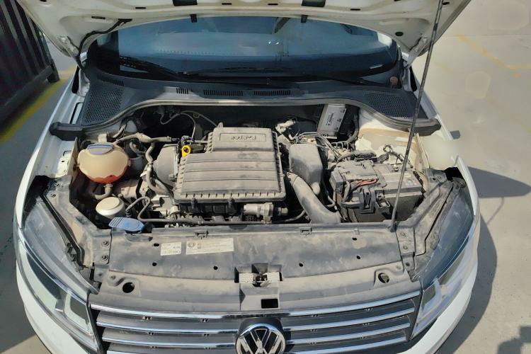 Used Volkswagen Santana 2019 1.5L Automatic Fashion Edition China VI Engine Bay