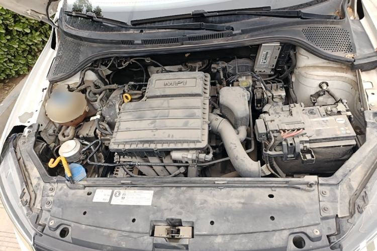 Used Volkswagen Santana 2019 1.5L Manual Fashion Edition China VI Standard Engine Bay