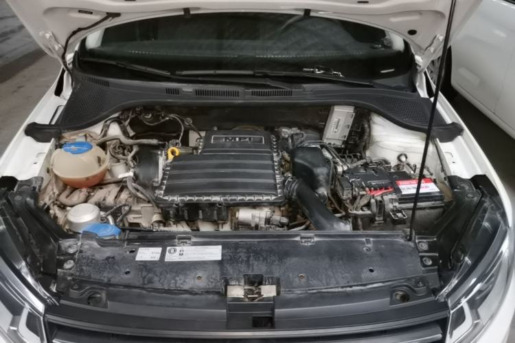 Used Volkswagen Santana 2019 1.5L Automatic Fashion Edition China VI Engine Bay