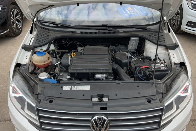 Used Volkswagen Santana 2019 1.5L Automatic Comfort Edition China VI Standard Engine Bay