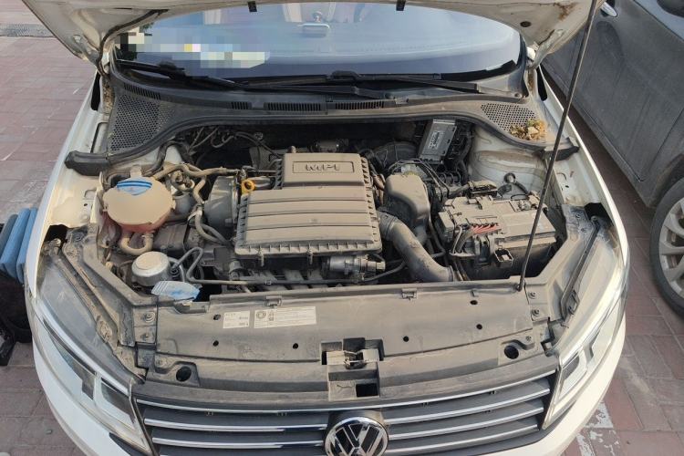 Used Volkswagen Santana 2019 1.5L Automatic Comfort Edition China VI Standard Engine Bay