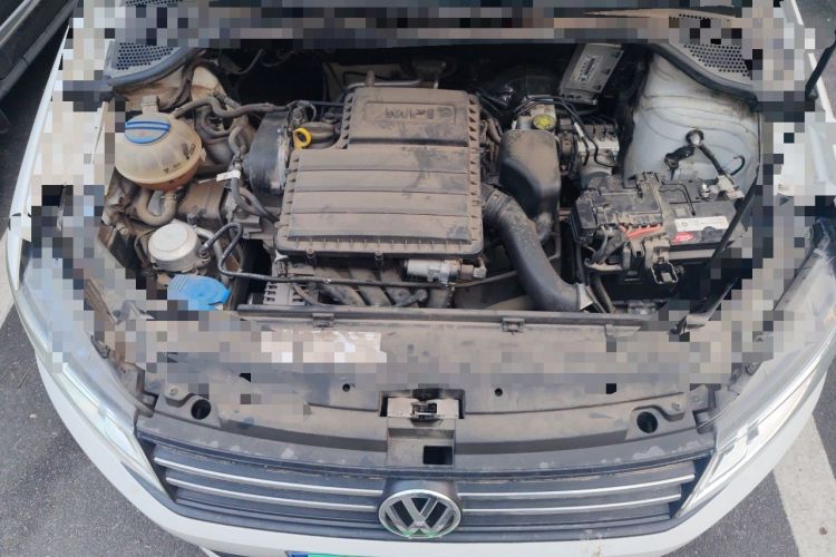 Used Volkswagen Santana 2019 1.5L Manual Fashion Edition China VI Standard Engine Bay