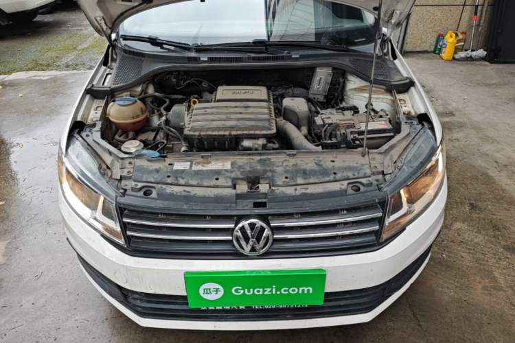 Used Volkswagen Santana 2019 1.5L Automatic Fashion Edition China VI Engine Bay