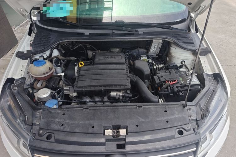 Used Volkswagen Santana 2019 1.5L Automatic Fashion Edition China VI Engine Bay