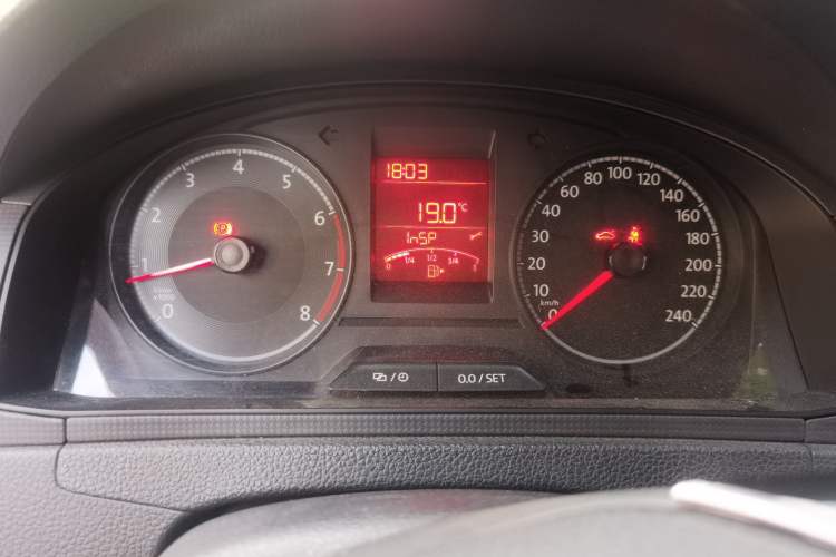 Used Volkswagen Santana 2019 1.5L Manual Fashion Edition China VI Standard Instrument Cluster