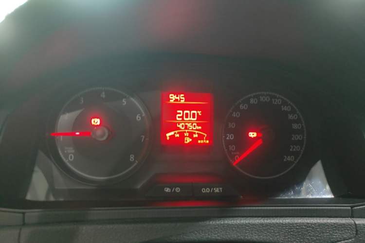 Used Volkswagen Santana 2019 1.5L Manual Fashion Edition China VI Standard Instrument Cluster