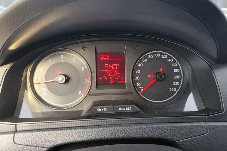 Used Volkswagen Santana 2019 1.5L Manual Fashion Edition China VI Standard Instrument Cluster