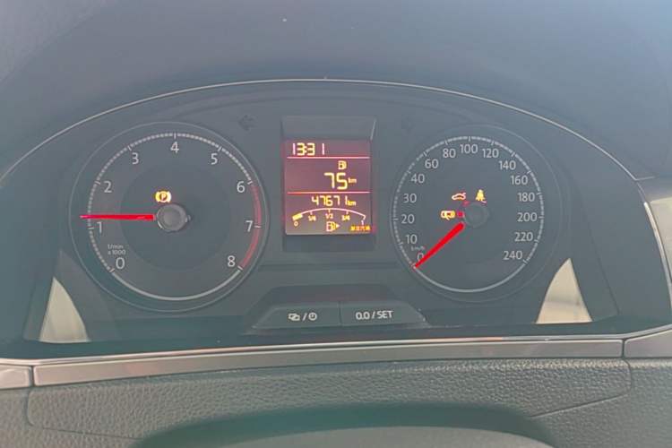 Used Volkswagen Santana 2019 1.5L Manual Comfort Edition China VI Standard Instrument Cluster
