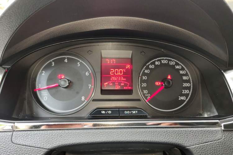 Used Volkswagen Santana 2019 1.5L Manual Fashion Edition China VI Standard Instrument Cluster