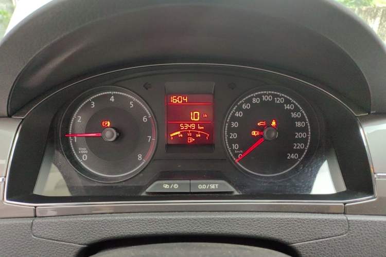 Used Volkswagen Santana 2019 1.5L Manual Comfort Edition China VI Standard Instrument Cluster