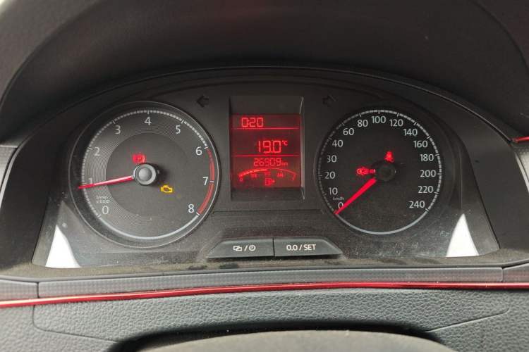 Used Volkswagen Santana 2019 1.5L Manual Fashion Edition China VI Standard Instrument Cluster