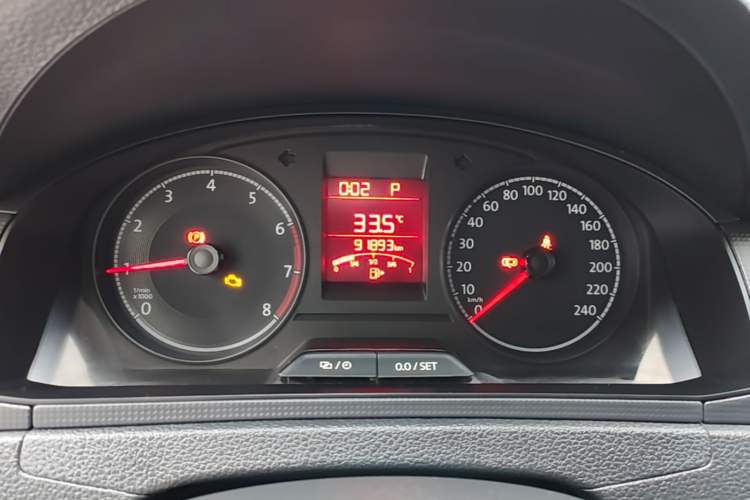 Used Volkswagen Santana 2019 1.5L Automatic Fashion Edition China VI Instrument Cluster
