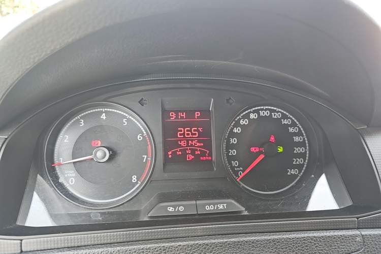 Used Volkswagen Santana 2019 1.5L Automatic Fashion Edition China VI Instrument Cluster