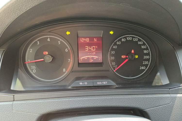 Used Volkswagen Santana 2019 1.5L Automatic Fashion Edition China VI Instrument Cluster