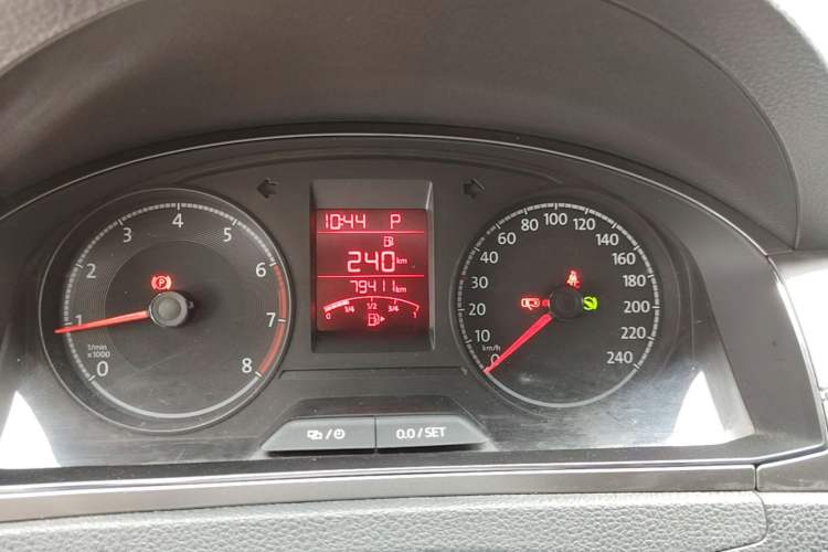 Used Volkswagen Santana 2019 1.5L Automatic Comfort Edition China VI Standard Instrument Cluster