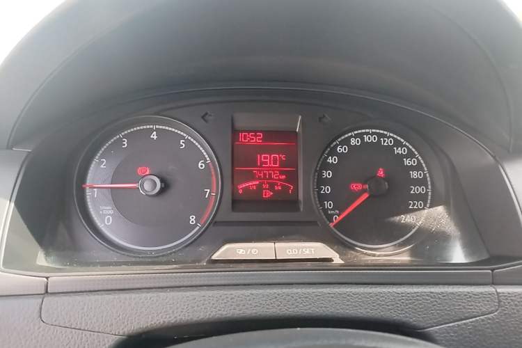 Used Volkswagen Santana 2019 1.5L Manual Fashion Edition China VI Standard Instrument Cluster