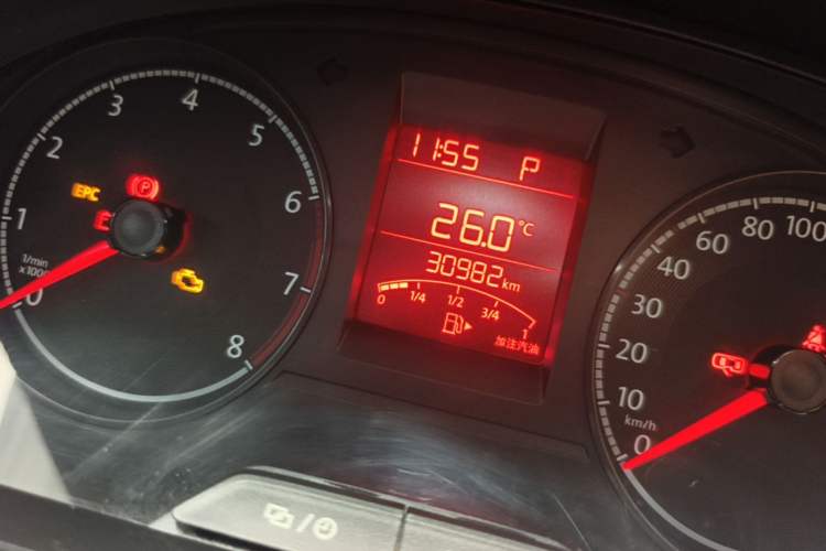 Used Volkswagen Santana 2019 1.5L Automatic Fashion Edition China VI Instrument Cluster