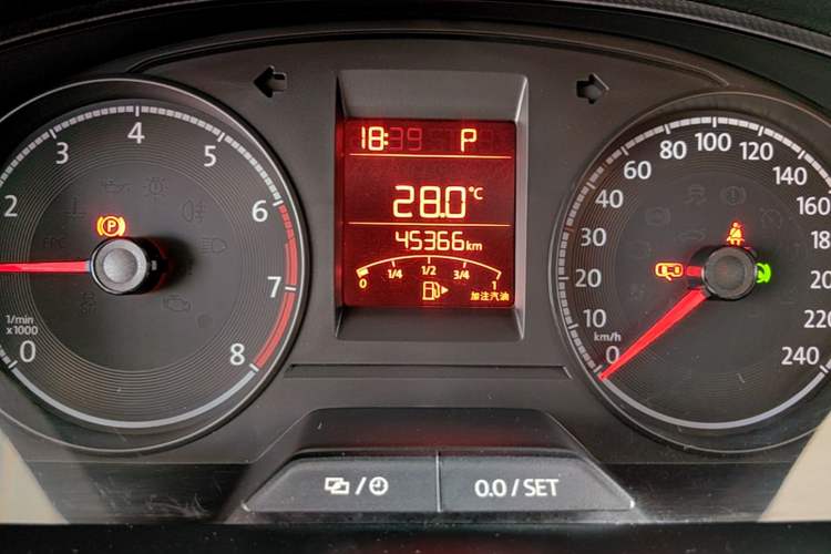 Used Volkswagen Santana 2019 1.5L Automatic Fashion Edition China VI Instrument Cluster