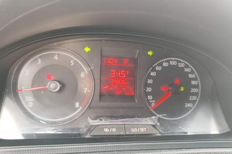 Used Volkswagen Santana 2019 1.5L Automatic Fashion Edition China VI Instrument Cluster