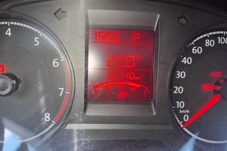 Used Volkswagen Santana 2019 1.5L Automatic Fashion Edition China VI Odometer Close Up