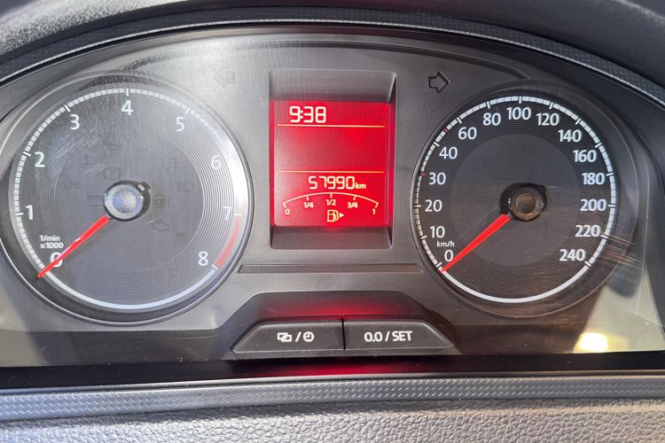 Used Volkswagen Santana 2019 1.5L Automatic Fashion Edition China VI Odometer Close Up
