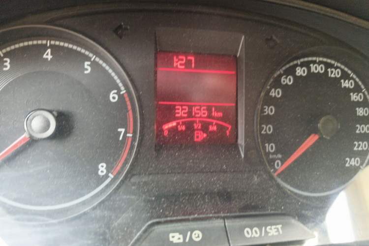 Used Volkswagen Santana 2019 1.5L Automatic Fashion Edition China VI Odometer Close Up