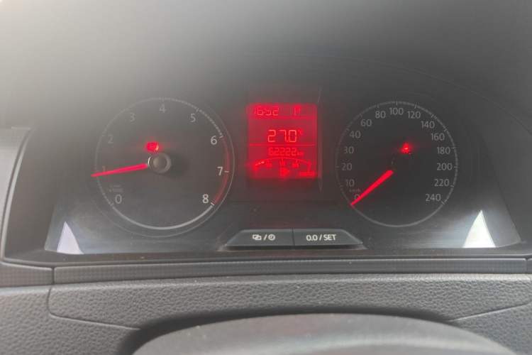 Used Volkswagen Santana 2019 1.5L Automatic Fashion Edition China VI Odometer Close Up
