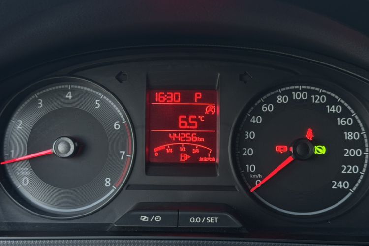 Used Volkswagen Santana 2019 1.5L Automatic Fashion Edition China VI Odometer Close Up