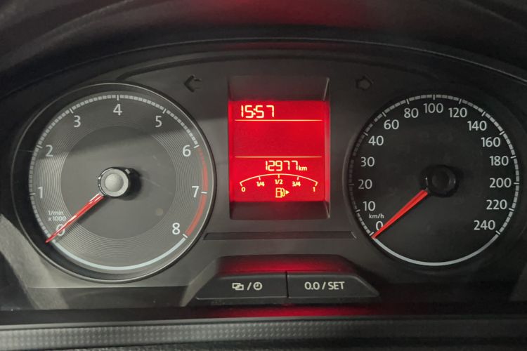 Used Volkswagen Santana 2019 1.5L Automatic Comfort Edition China VI Standard Odometer Close Up