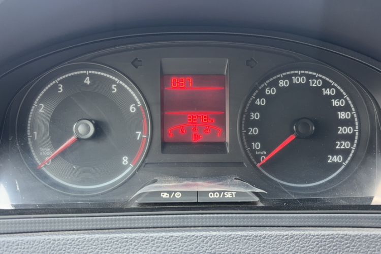 Used Volkswagen Santana 2019 1.5L Automatic Fashion Edition China VI Odometer Close Up